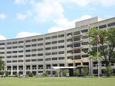 The Penn State College of Medicine Crescent is a familiar sight in the Hershey, Pennsylvania, area.